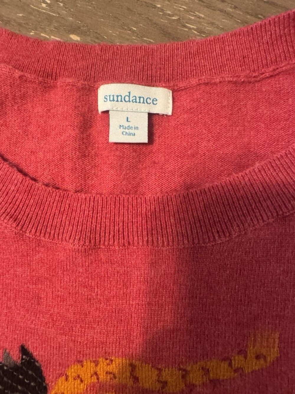 Sundance Billy GOAT Wool Blend Sweater Soft Whimsy Cozy Knit Western Boho - Picture 3 of 8